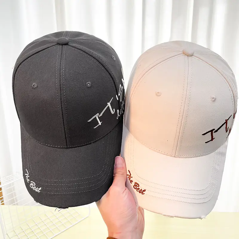 Korean Style IT NO Different Cap Red White — feature 3