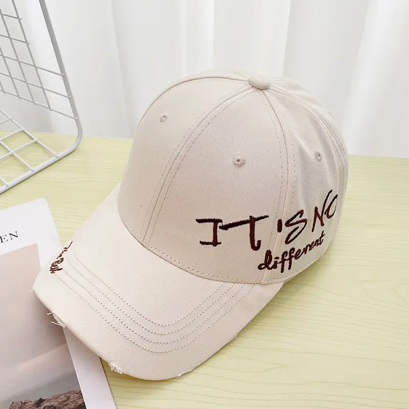 Korean Style IT NO Different Cap Red White — feature 7