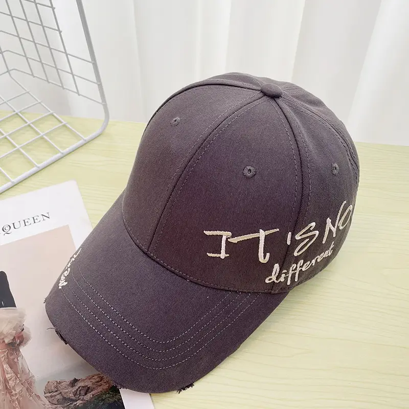 Korean Style IT NO Different Cap Red White