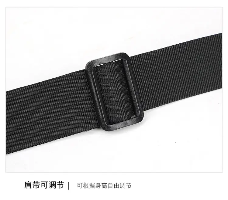 Men's Black Crossbody Bag with USB Charging — feature 21