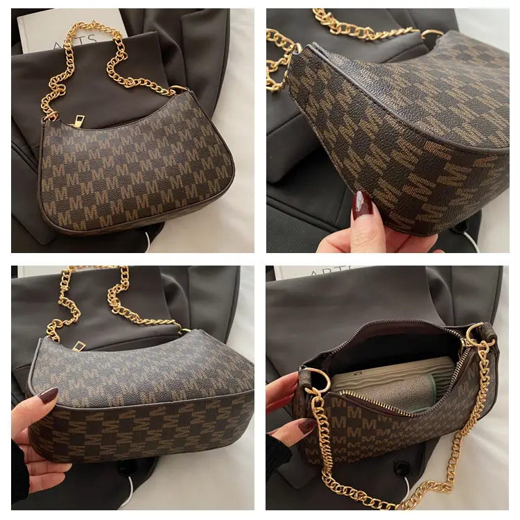 Leopard Print Shoulder Hobo Bag 2025 Autumn — feature 7