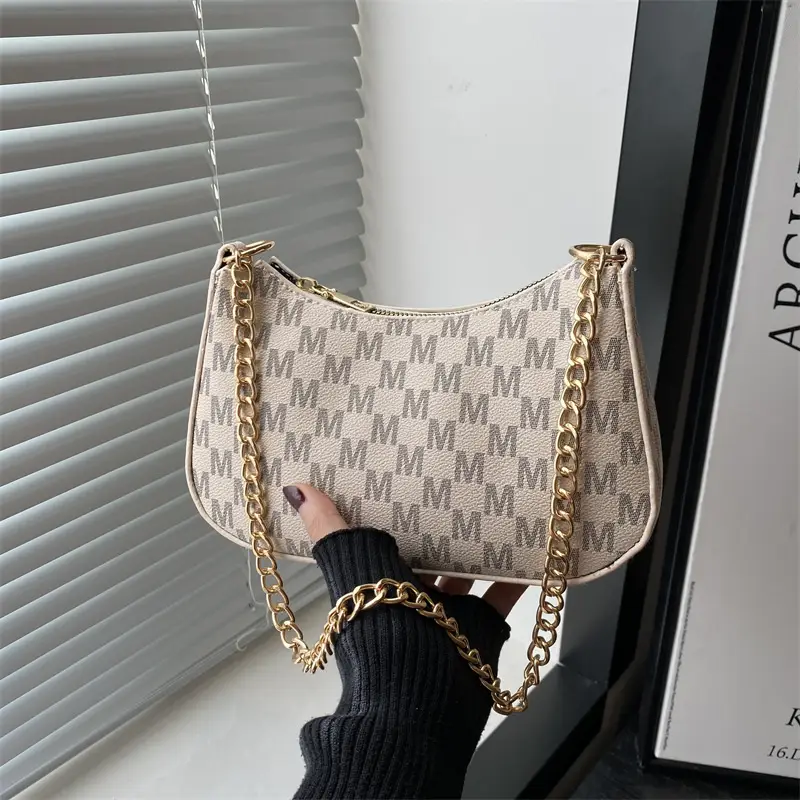 Leopard Print Shoulder Hobo Bag 2025 Autumn - Image 2
