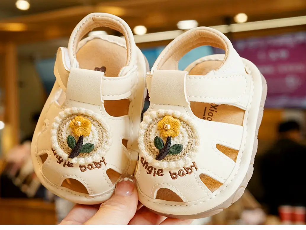 Toddler Sandals Summer Cream Non-Slip 1-2Y — feature 6