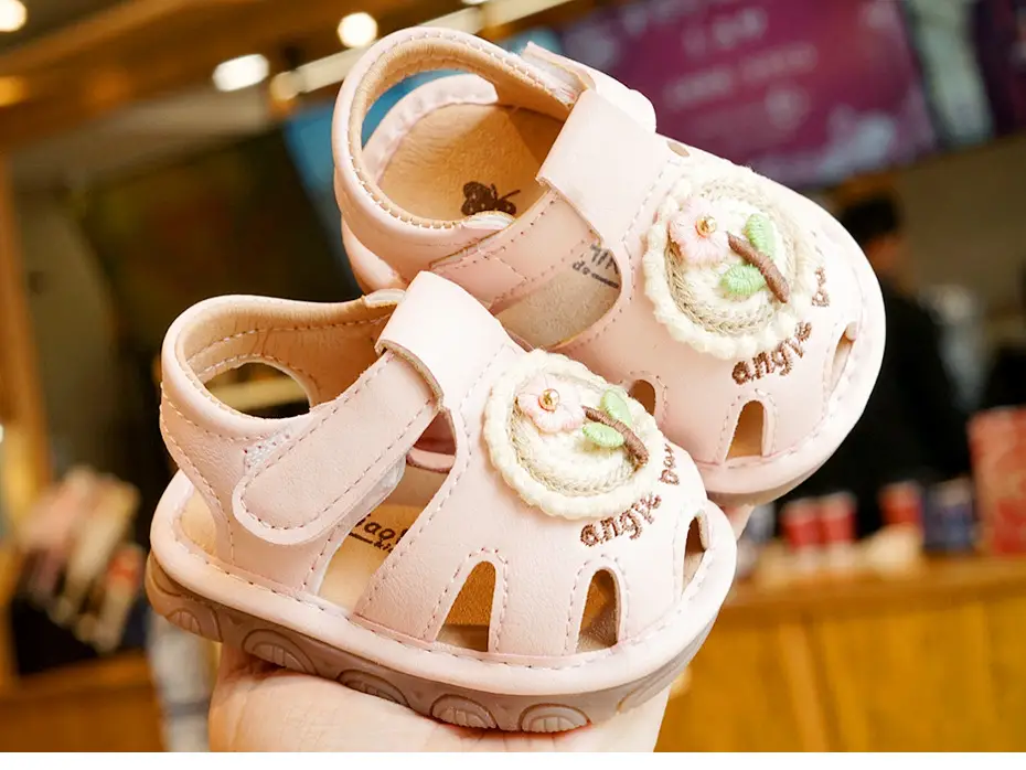 Toddler Sandals Summer Cream Non-Slip 1-2Y — feature 7