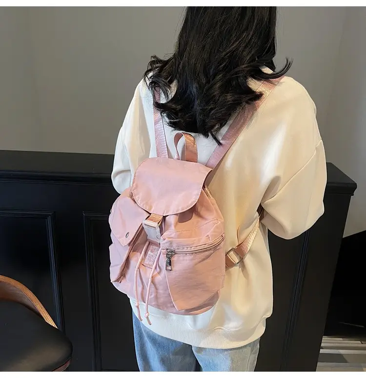 Women's Cross-Country Lightweight Travel Backpack Beige — feature 13