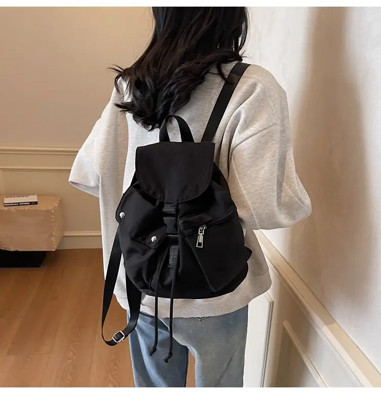 Women's Cross-Country Lightweight Travel Backpack Beige — feature 15