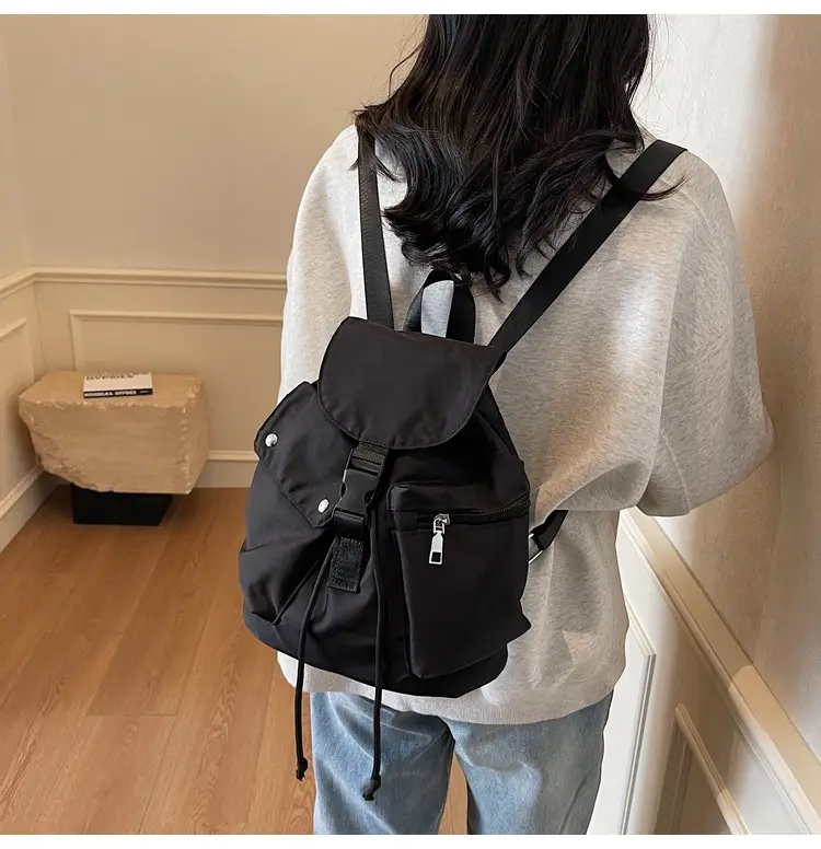 Women's Cross-Country Lightweight Travel Backpack Beige — feature 17