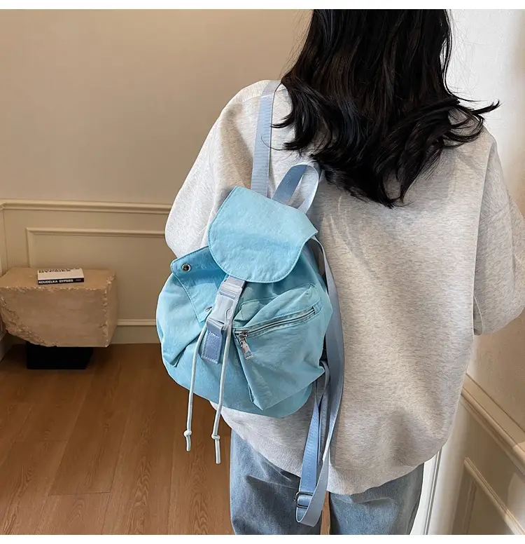 Women's Cross-Country Lightweight Travel Backpack Beige — feature 19