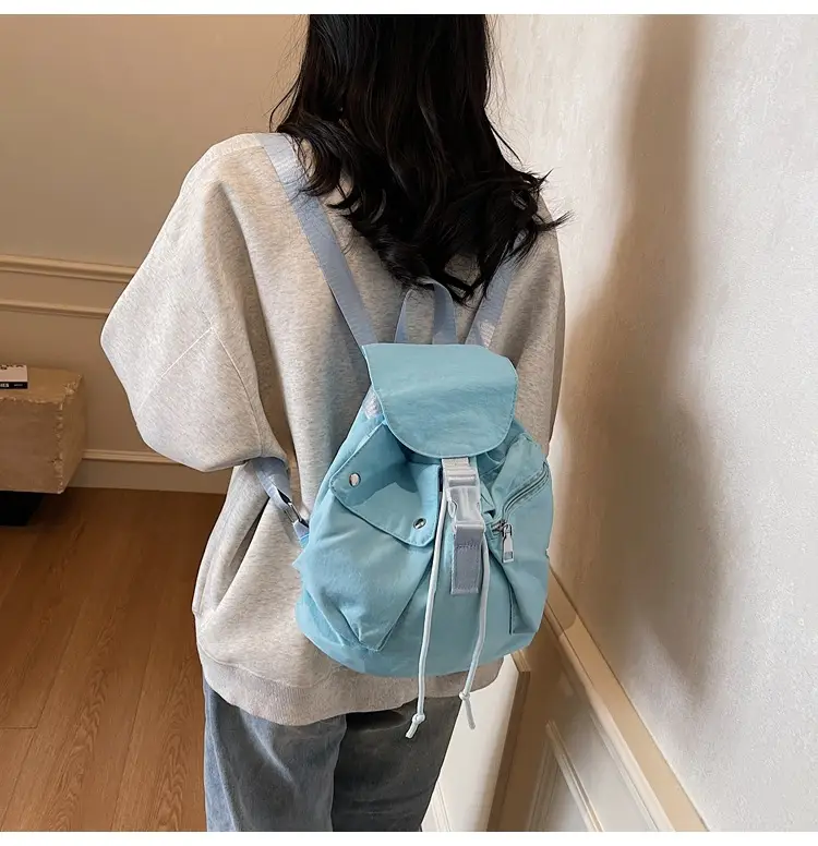 Women's Cross-Country Lightweight Travel Backpack Beige — feature 20
