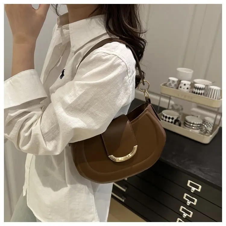 Women's Casual Crossbody Bag Brown New 2025 — feature 11