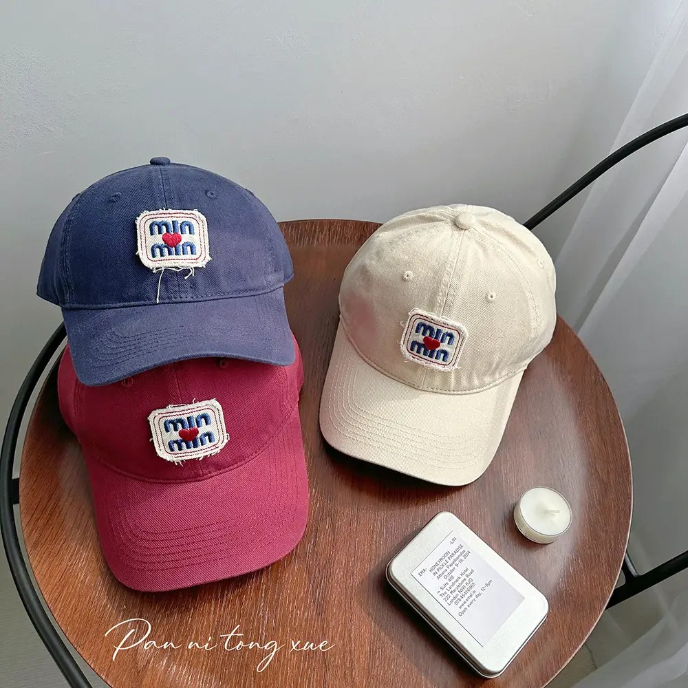 Korean Style Letter Cap Women Men Spring Summer Sun Hat - Image 4
