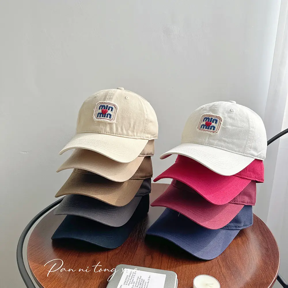 Korean Style Letter Cap Women Men Spring Summer Sun Hat - Image 5