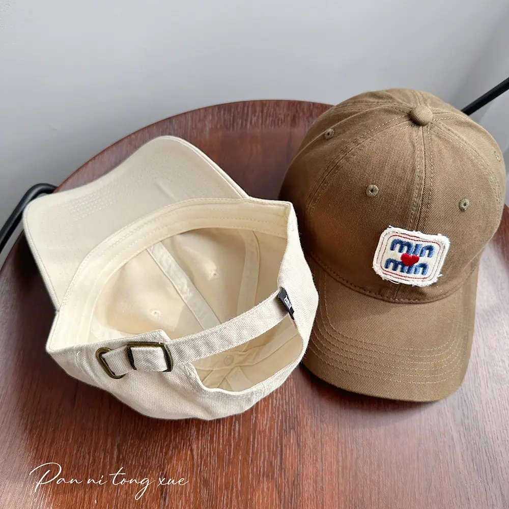 Korean Style Letter Cap Women Men Spring Summer Sun Hat - Image 7