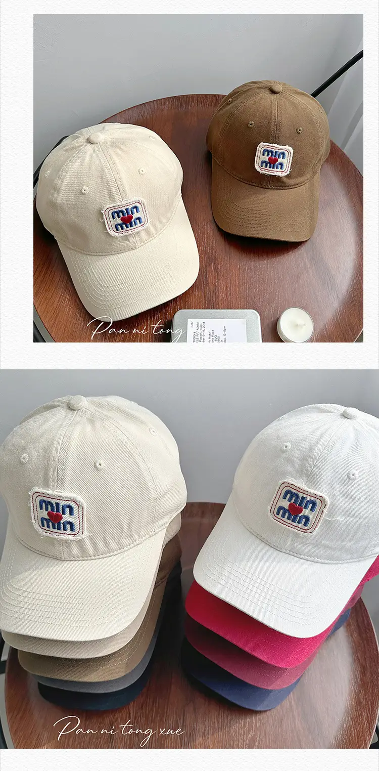 Korean Style Letter Cap Women Men Spring Summer Sun Hat — feature 26