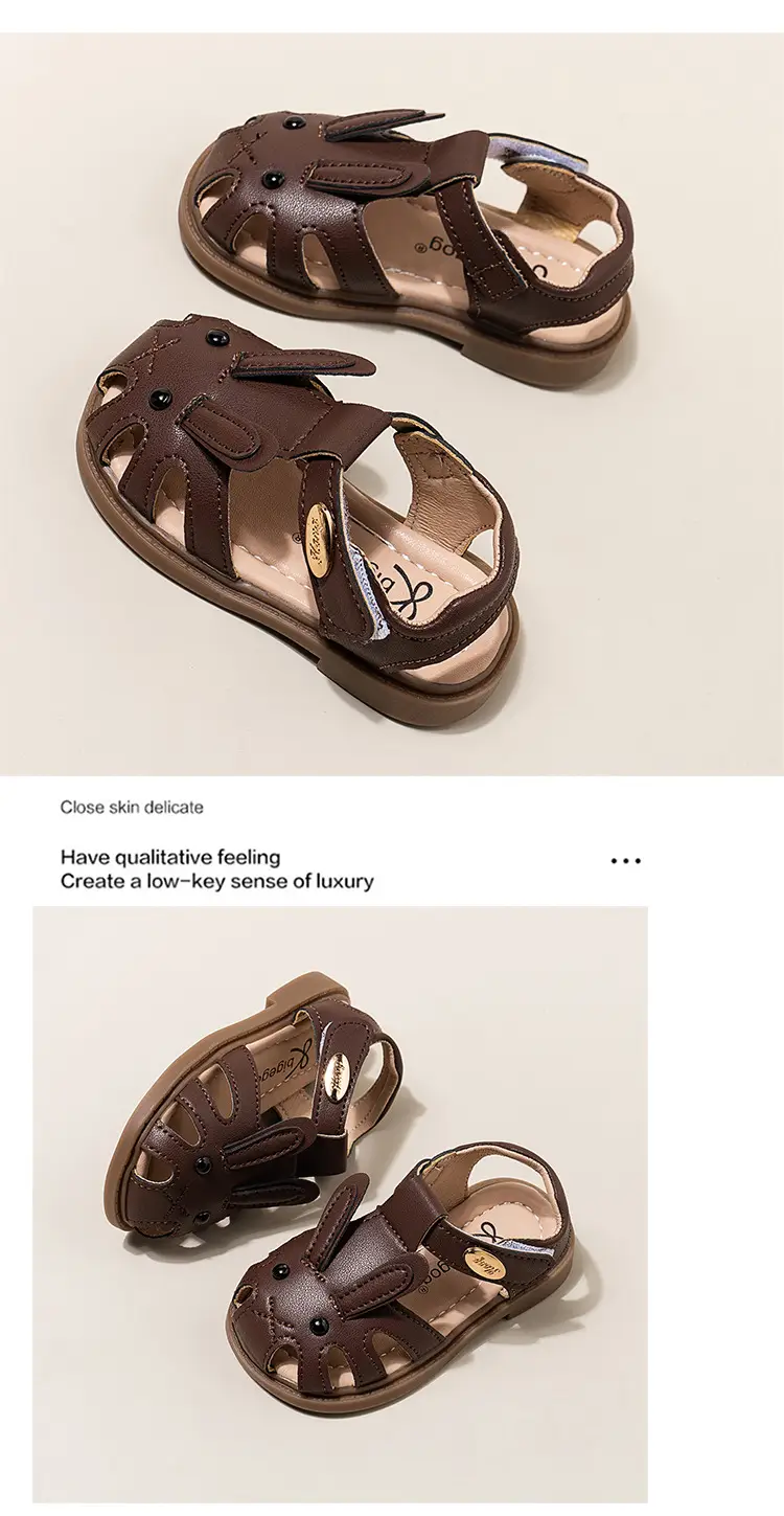 Baby Sandals White Leather Summer Non-Slip — feature 14