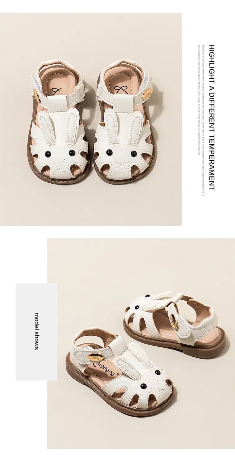 Baby Sandals White Leather Summer Non-Slip — feature 15
