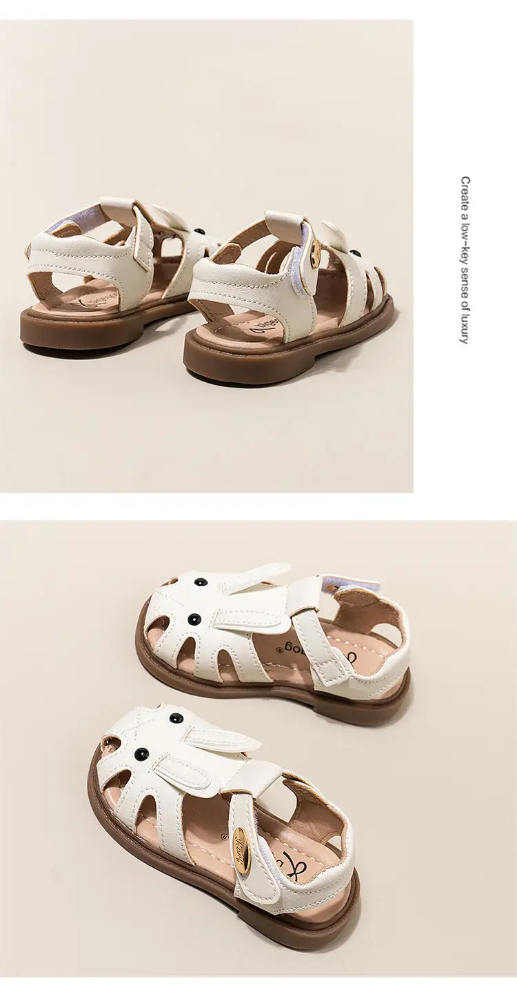 Baby Sandals White Leather Summer Non-Slip — feature 16