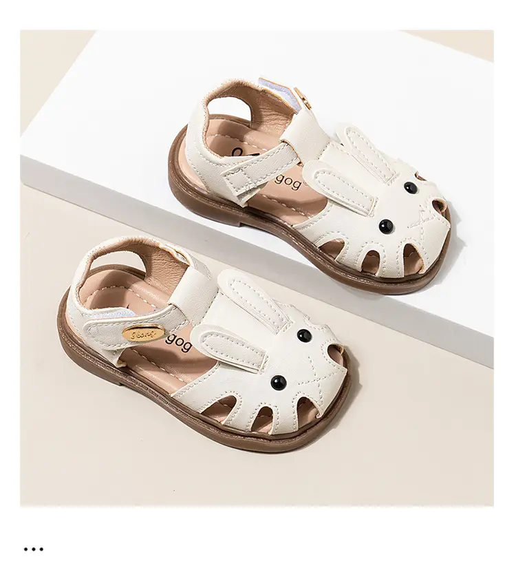 Baby Sandals White Leather Summer Non-Slip — feature 17