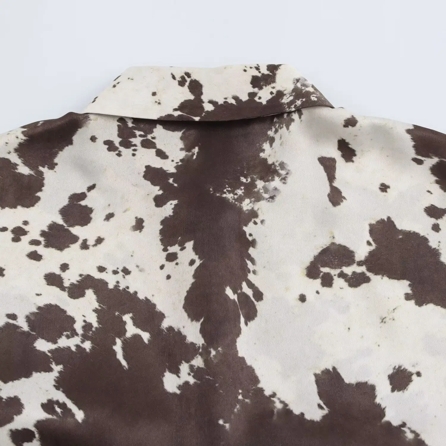Midi Dress Animal Print Belted Silk Satin — feature 16