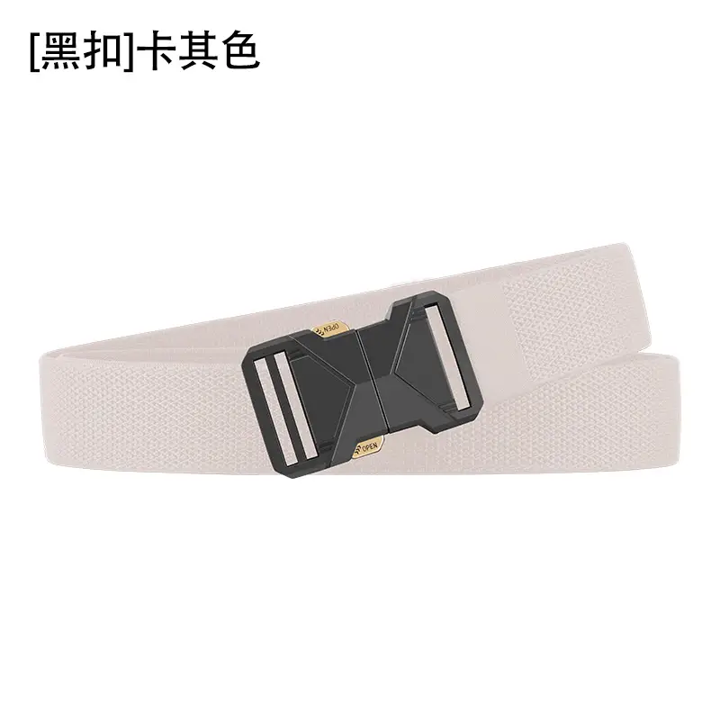 Men Navy Blue Alloy Belt with Quick Buckle - Image 3