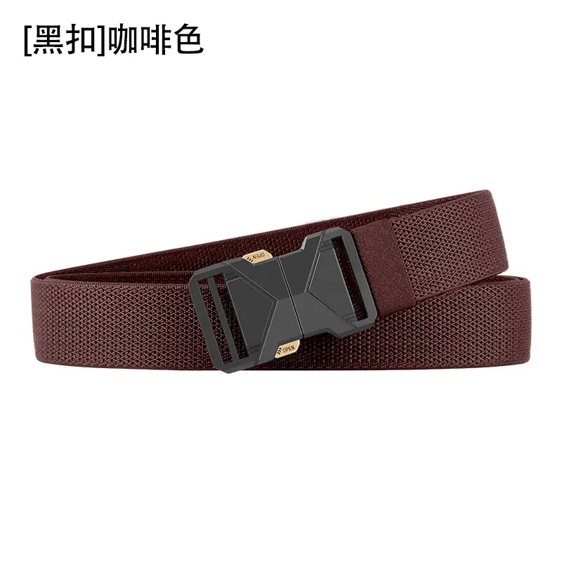Men Navy Blue Alloy Belt with Quick Buckle - Image 4