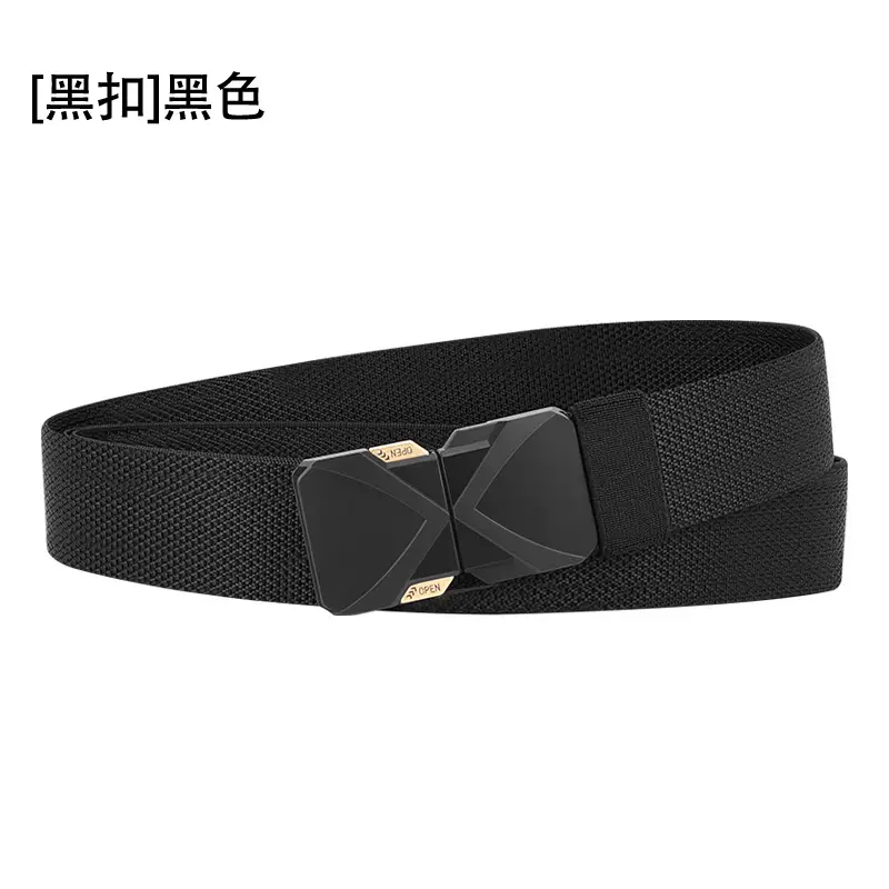 Men Navy Blue Alloy Belt with Quick Buckle - Image 6