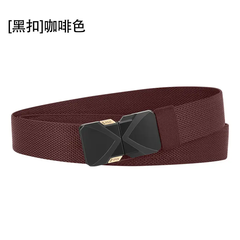 Men Navy Blue Alloy Belt with Quick Buckle - Image 9