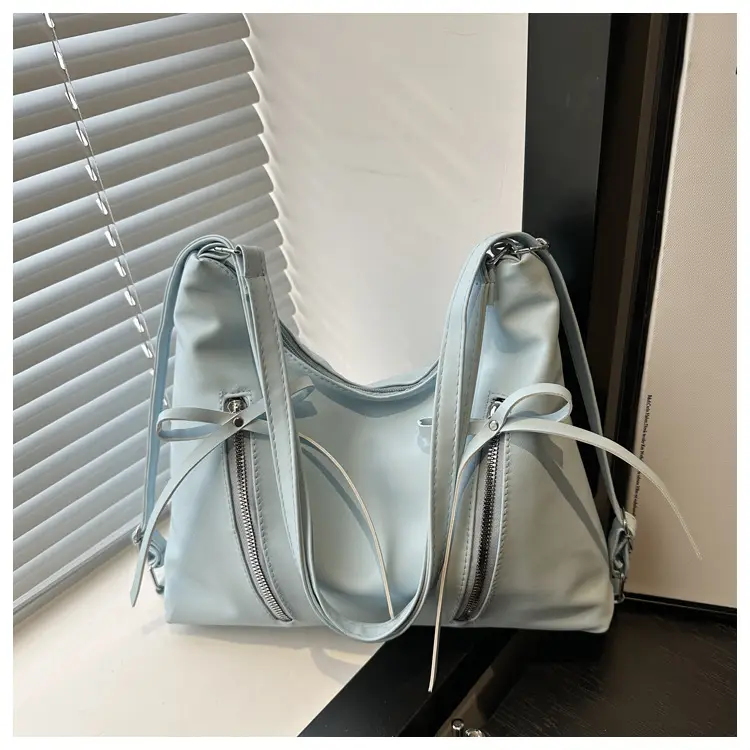 Pink Bow Shoulder Bag for Women Large Capacity — feature 23