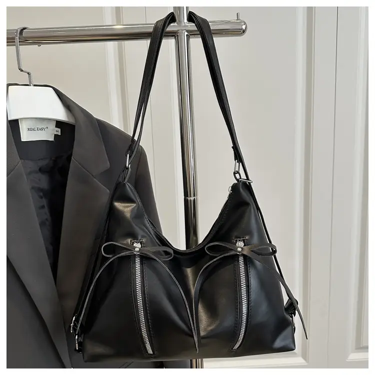 Pink Bow Shoulder Bag for Women Large Capacity — feature 28