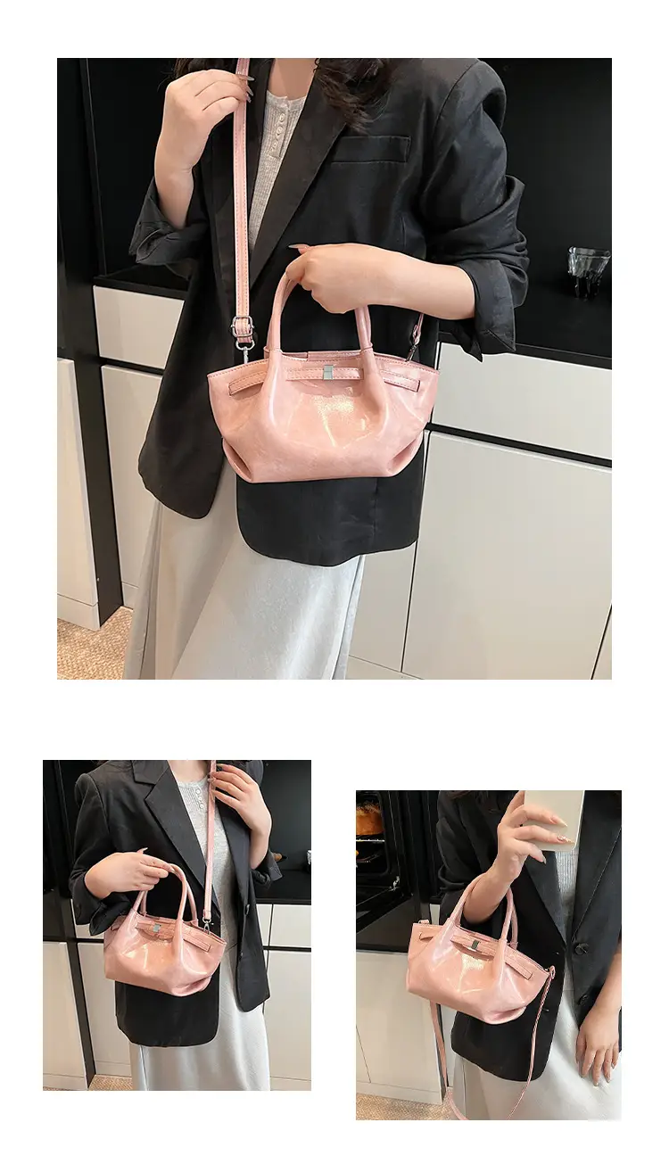 High-End Fashion Bucket Bag 2026 Spring and Summer New Casual Versatile Shoulder Bag for Work and Commuting Crossbody Bag — feature 4