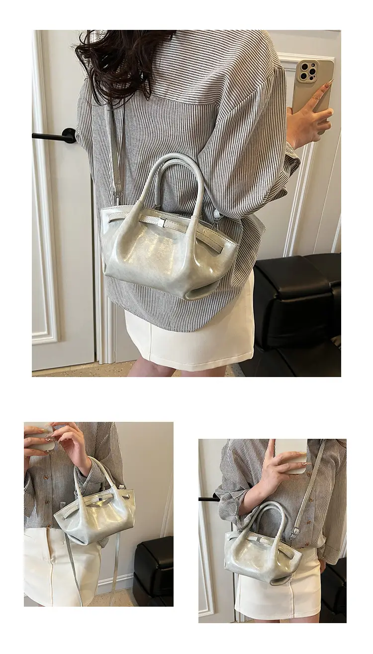 High-End Fashion Bucket Bag 2026 Spring and Summer New Casual Versatile Shoulder Bag for Work and Commuting Crossbody Bag — feature 5