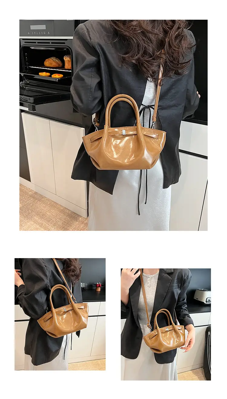 High-End Fashion Bucket Bag 2026 Spring and Summer New Casual Versatile Shoulder Bag for Work and Commuting Crossbody Bag — feature 6