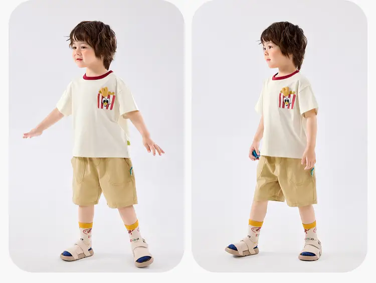 Dudujia Boys T-Shirt Cream Spring Baby Clothing — feature 40