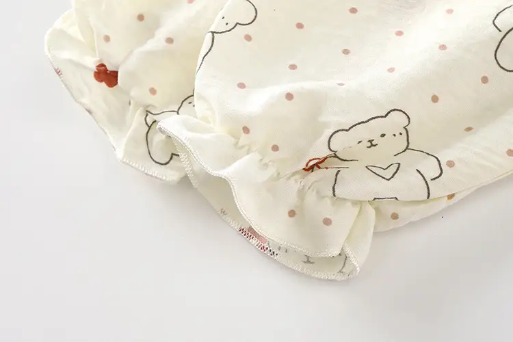 Girls' home clothes suit new loose thin pajamas lace pants air conditioning clothes two-piece children's clothing wholesale — feature 12