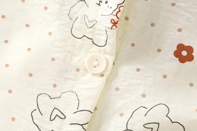 Girls' home clothes suit new loose thin pajamas lace pants air conditioning clothes two-piece children's clothing wholesale — feature 13