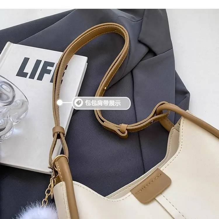Women's Brown Leather Crossbody Bag 2026 New Model — feature 11