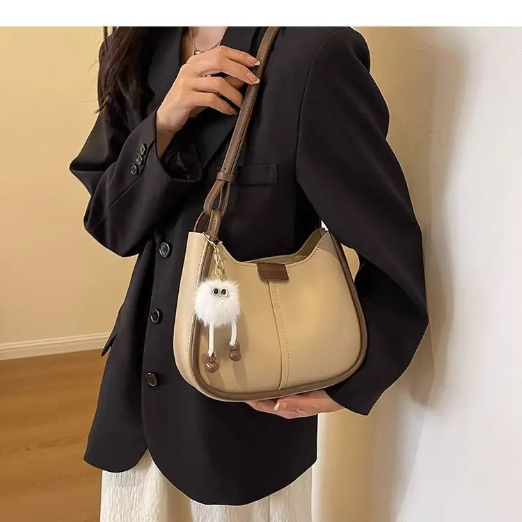 Women's Brown Leather Crossbody Bag 2026 New Model — feature 21