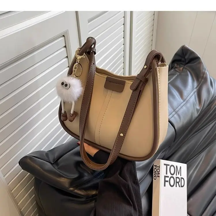 Women's Brown Leather Crossbody Bag 2026 New Model — feature 26
