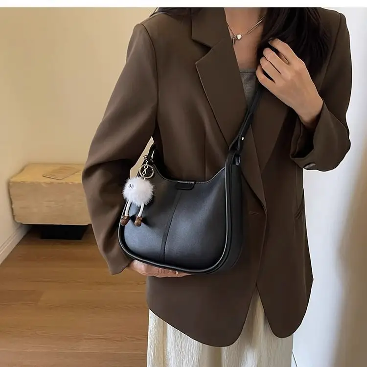 Women's Brown Leather Crossbody Bag 2026 New Model — feature 8