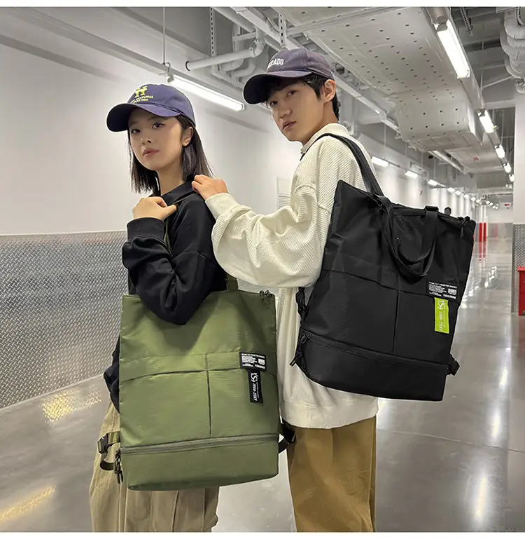 Dual Purpose Backpack for Men Women Large Capacity Travel Bag — feature 12