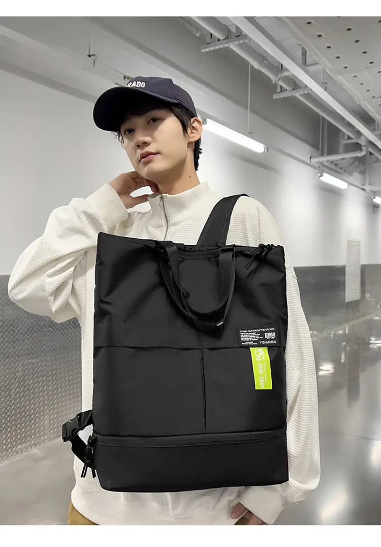 Dual Purpose Backpack for Men Women Large Capacity Travel Bag — feature 9