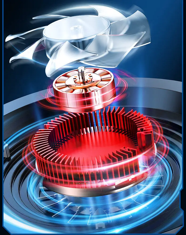 IEC 360CM Mobile Phone Cooling Artistic Rejuvenation Ultra Quiet Game — feature 11