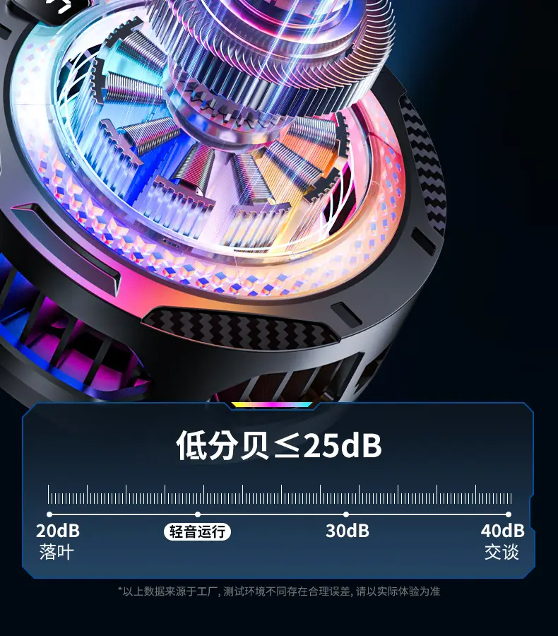 IEC 360CM Mobile Phone Cooling Artistic Rejuvenation Ultra Quiet Game — feature 21