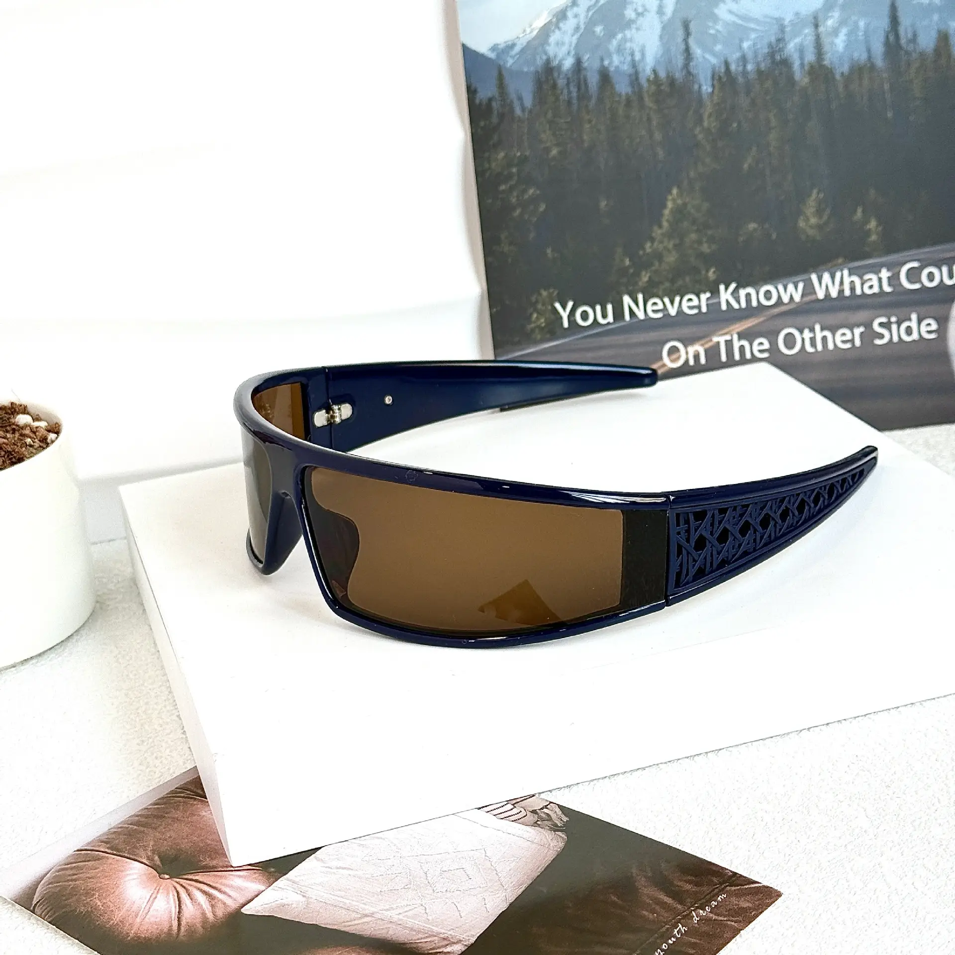 European Riding Sunglasses Women White LED Light - Image 3