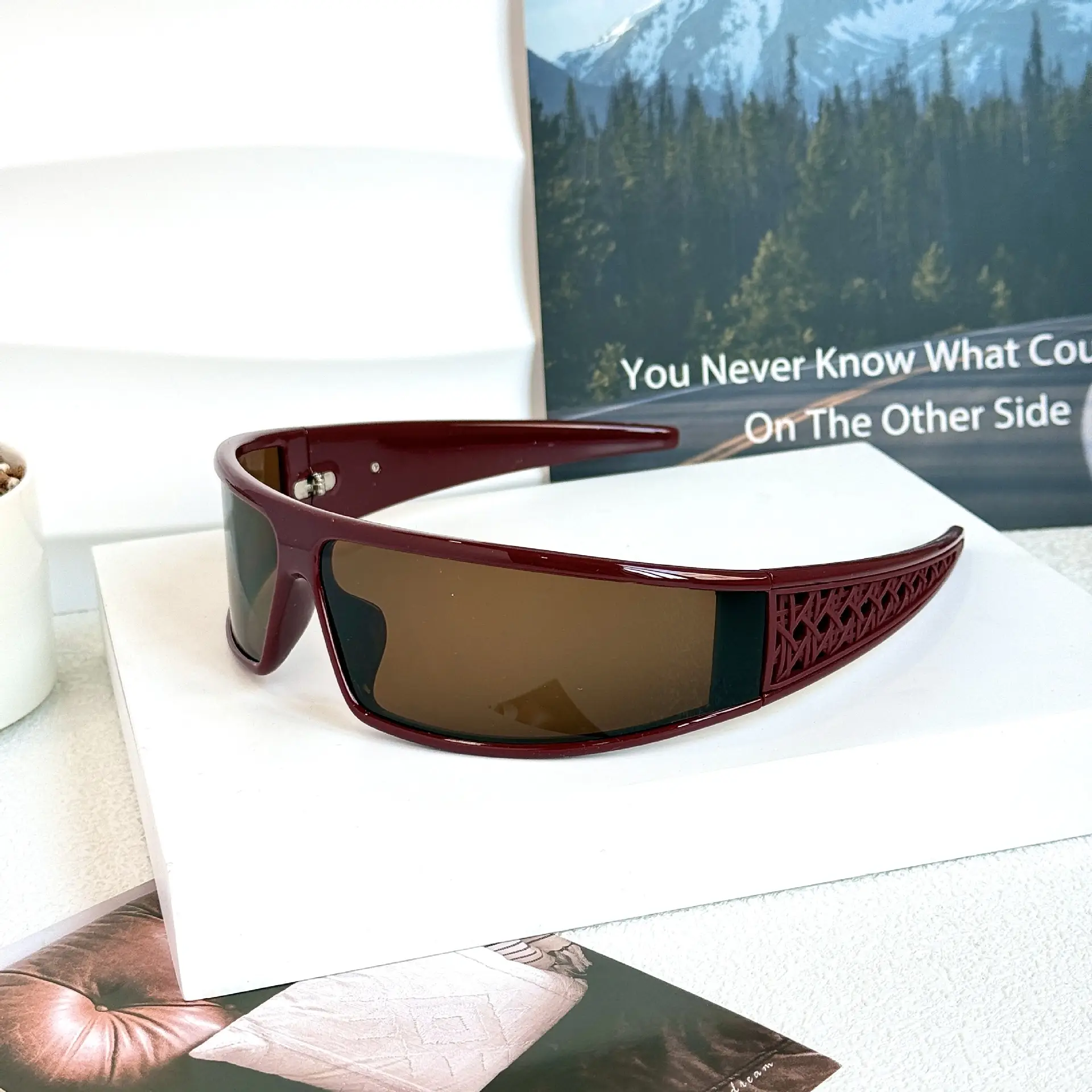 European Riding Sunglasses Women White LED Light - Image 5