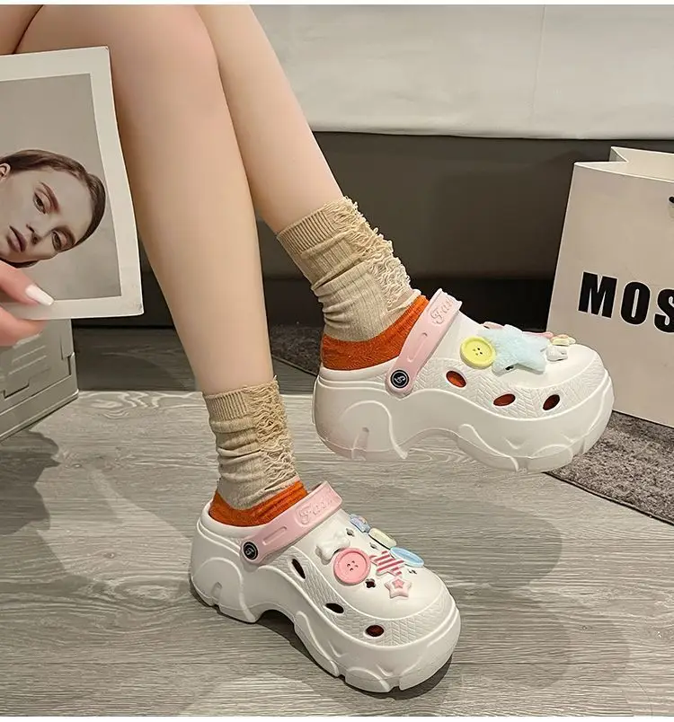 Women's Cartoon Print Thick Sandals Summer 2025 — feature 24