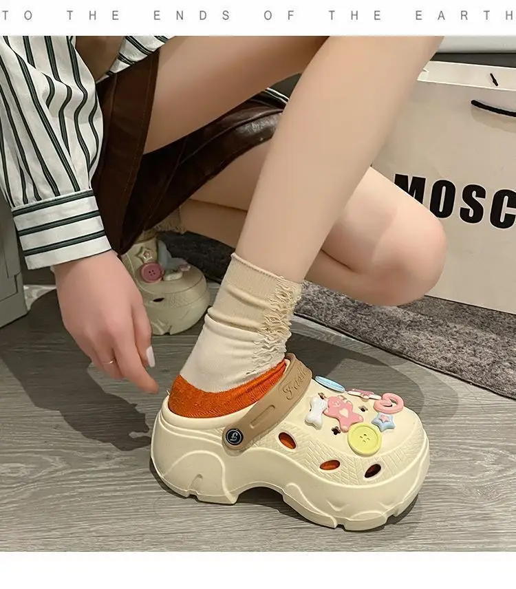 Women's Cartoon Print Thick Sandals Summer 2025 — feature 32