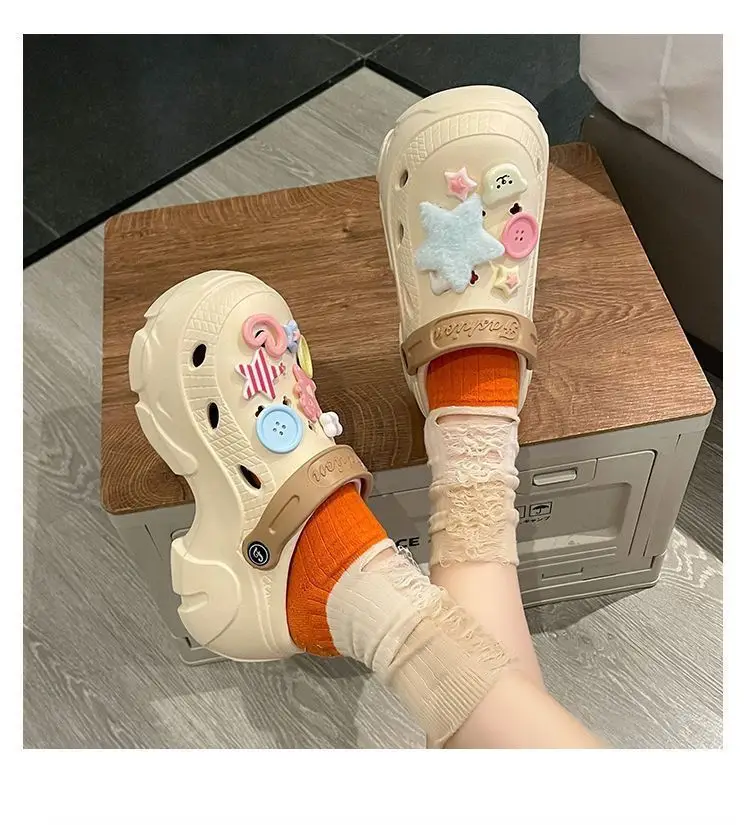 Women's Cartoon Print Thick Sandals Summer 2025 — feature 33