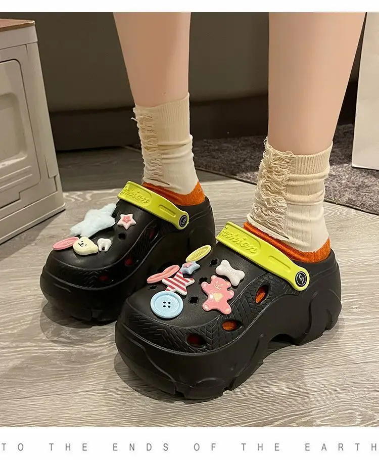 Women's Cartoon Print Thick Sandals Summer 2025 — feature 37