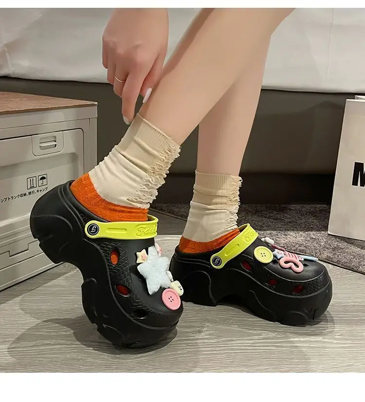 Women's Cartoon Print Thick Sandals Summer 2025 — feature 38
